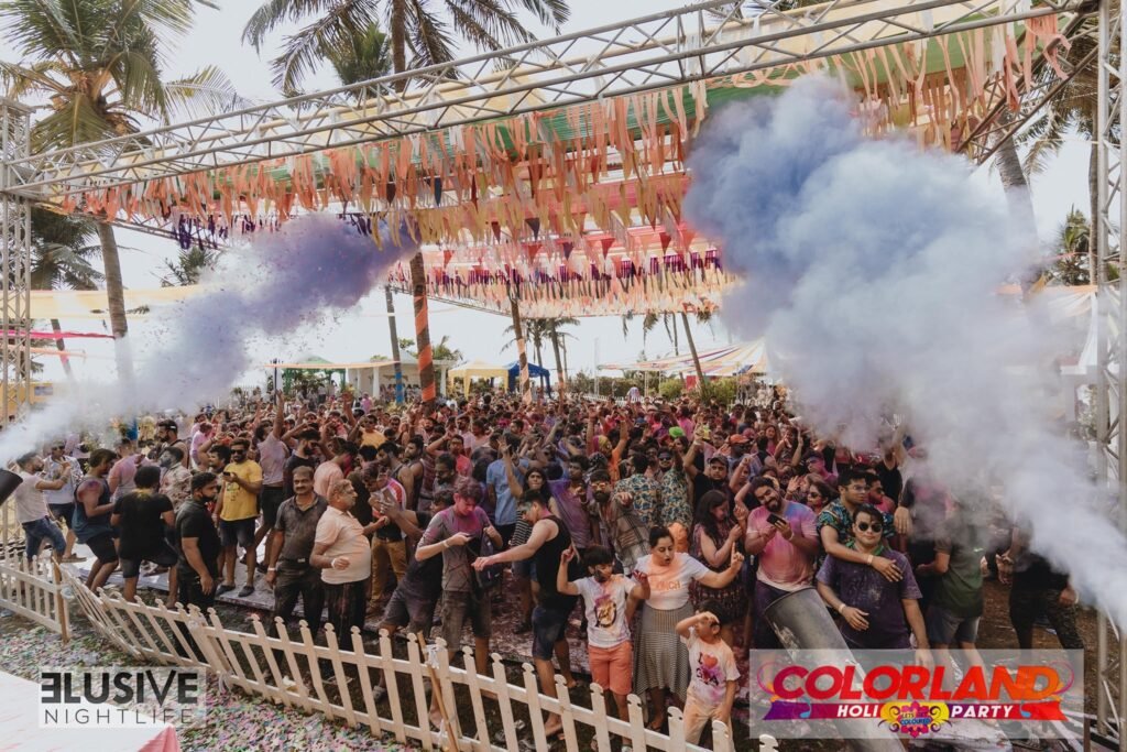 Holi party Goa Colorland Goa 2024